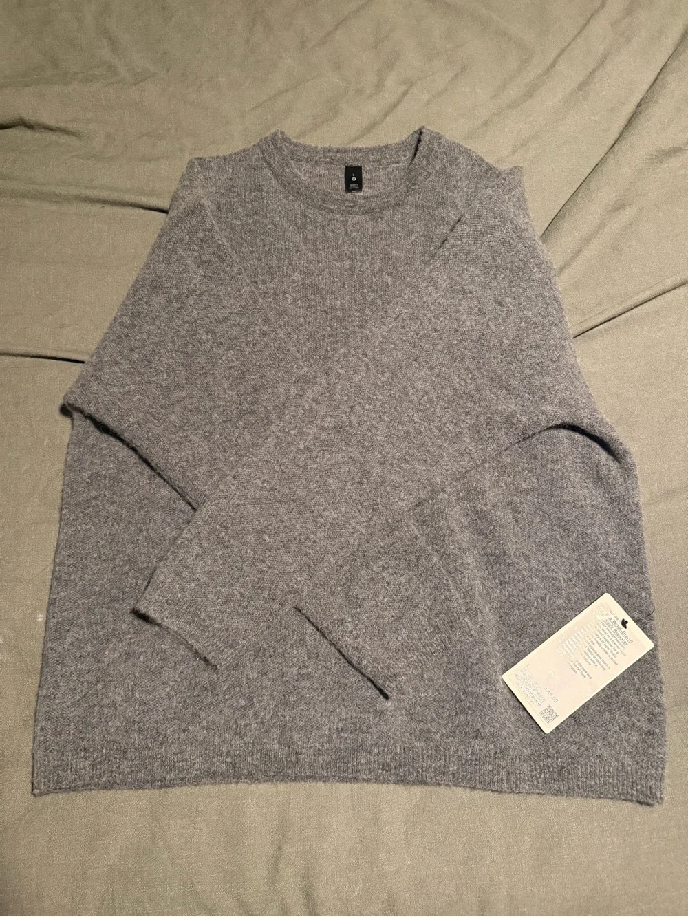 Lululemon Alpaca Wool-Blend Crewneck Sweater Mens